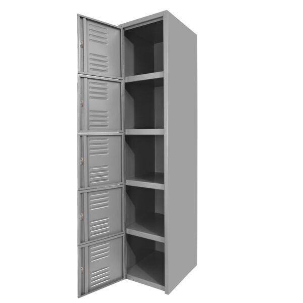 locker metalico de 5 puertas con chapa