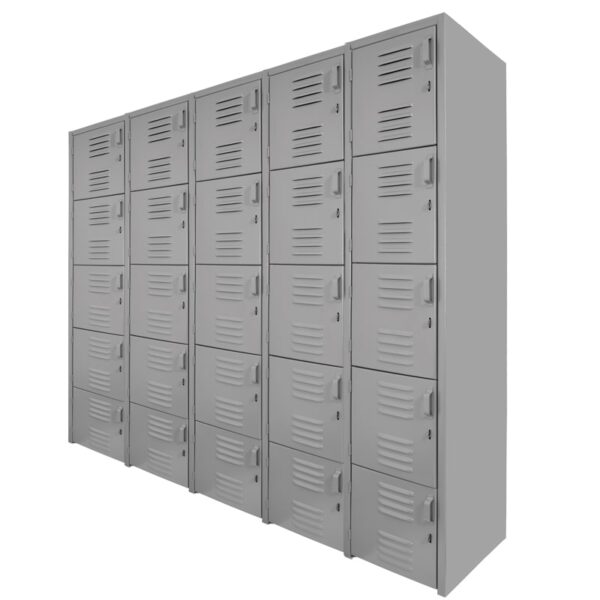 locker metalico de 25 puertas