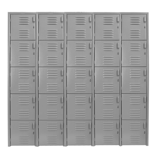 locker metalico de 25 puertas